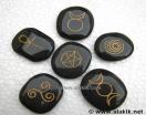 Black Jasper Pagan/wiccan set